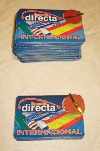 International phone cards - tarjetas de teléfono internacional